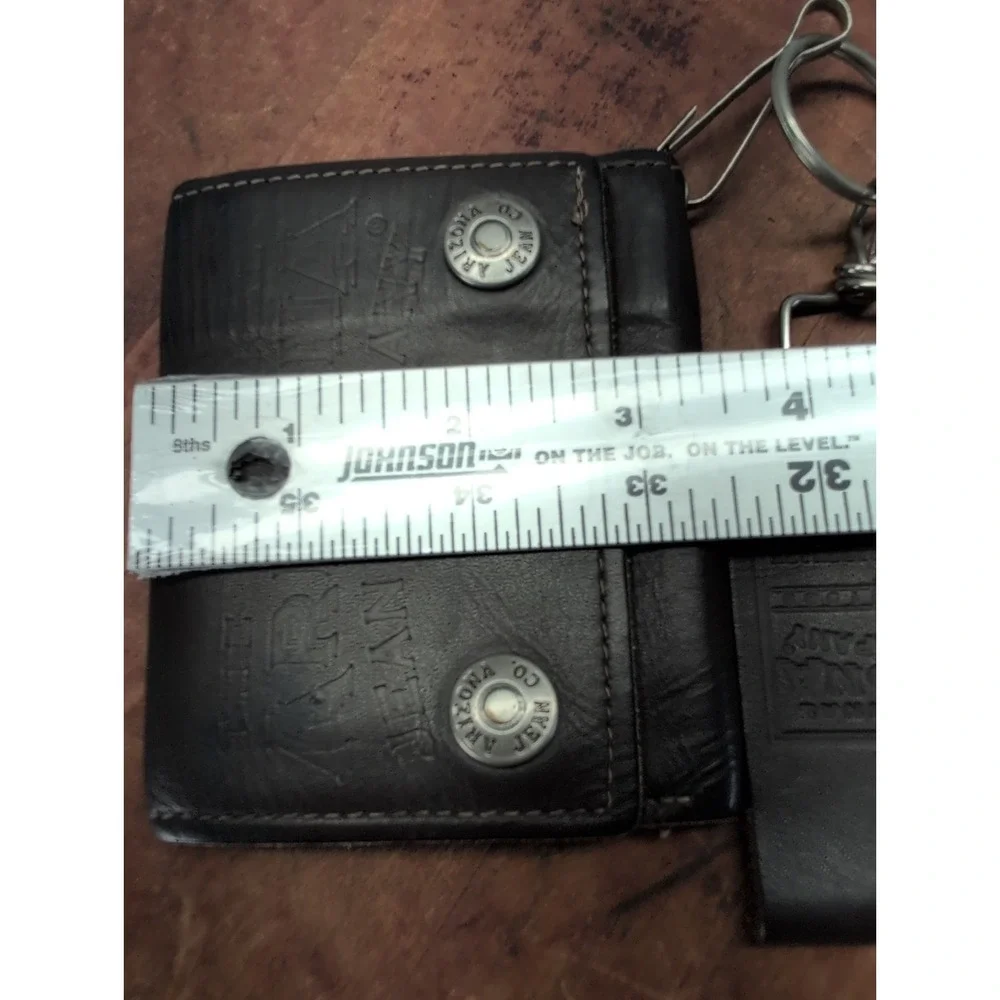 Vintage Arizona Jean Co. Leather Wallet And Pant Loop Brown